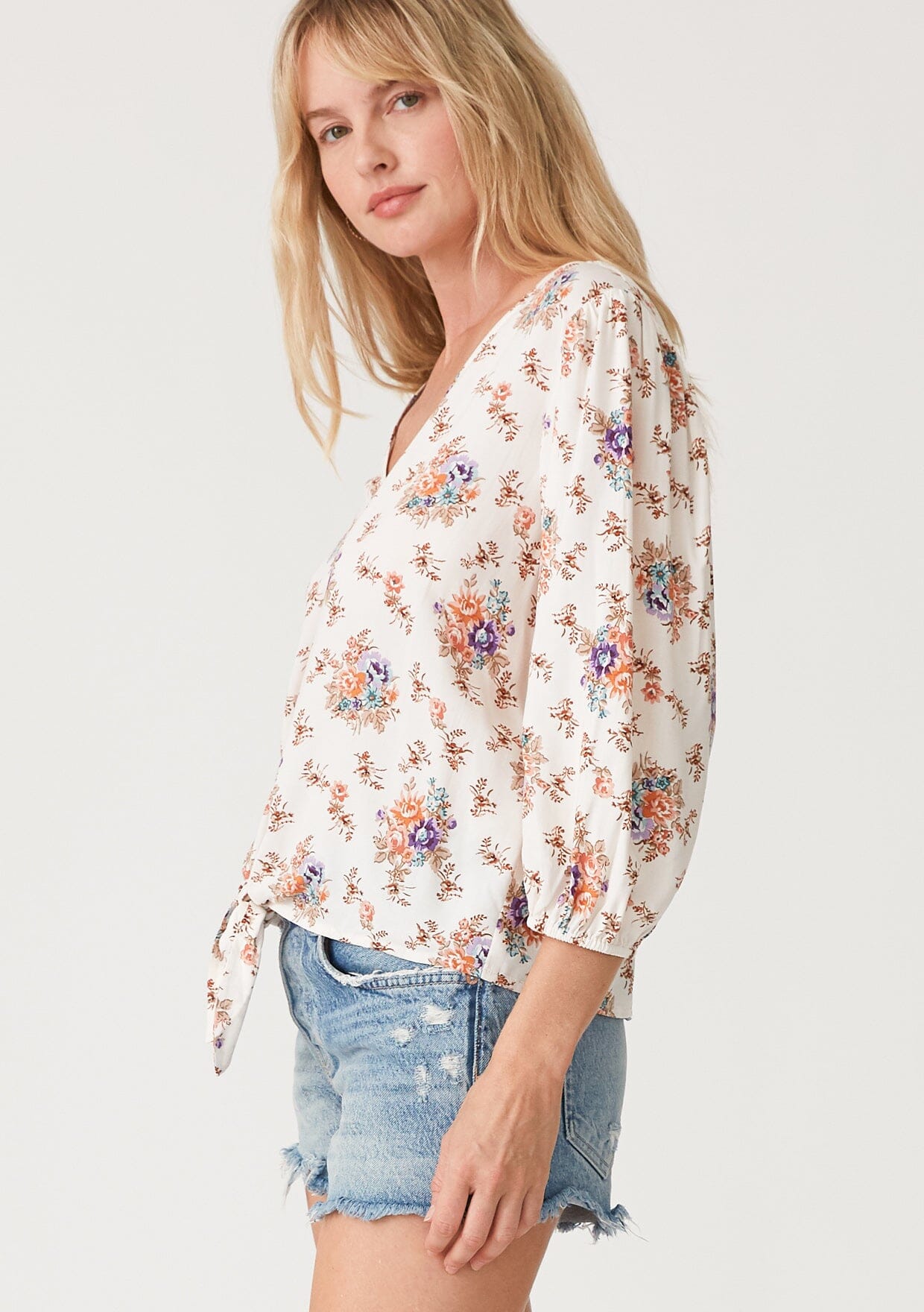 Quinn Tie Front Top