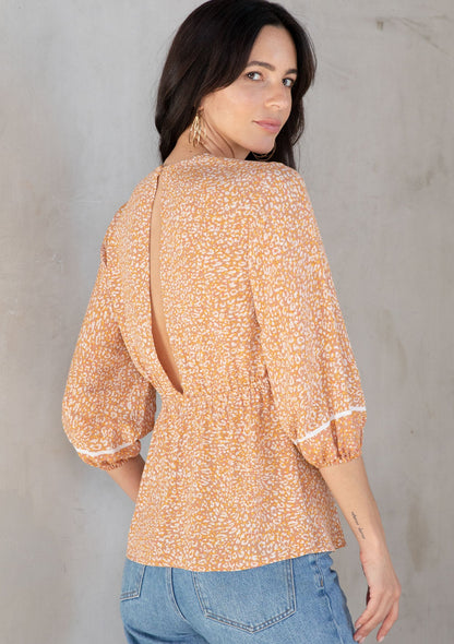 Nina Tie Front Top