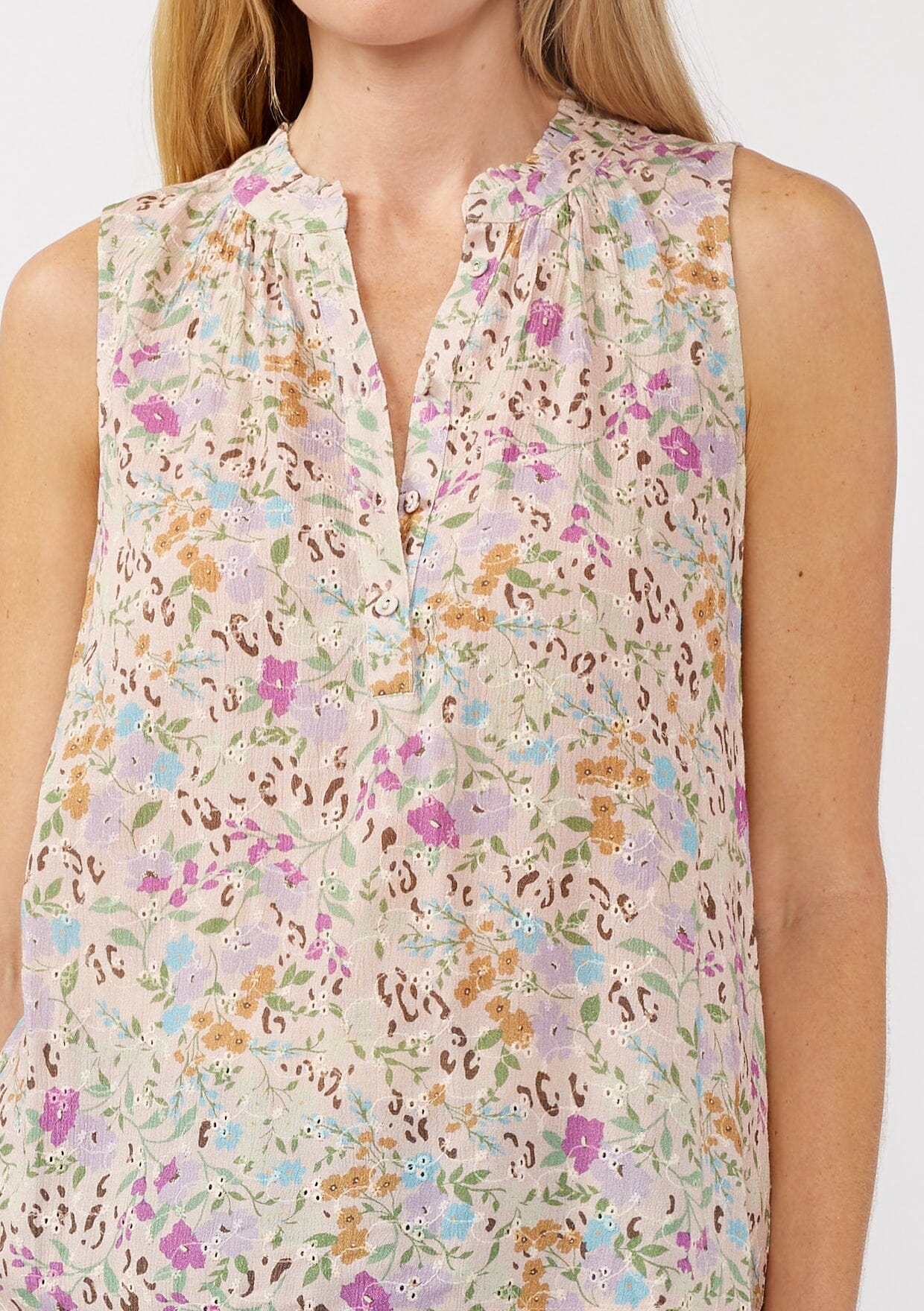 Blush Petal Tank Top