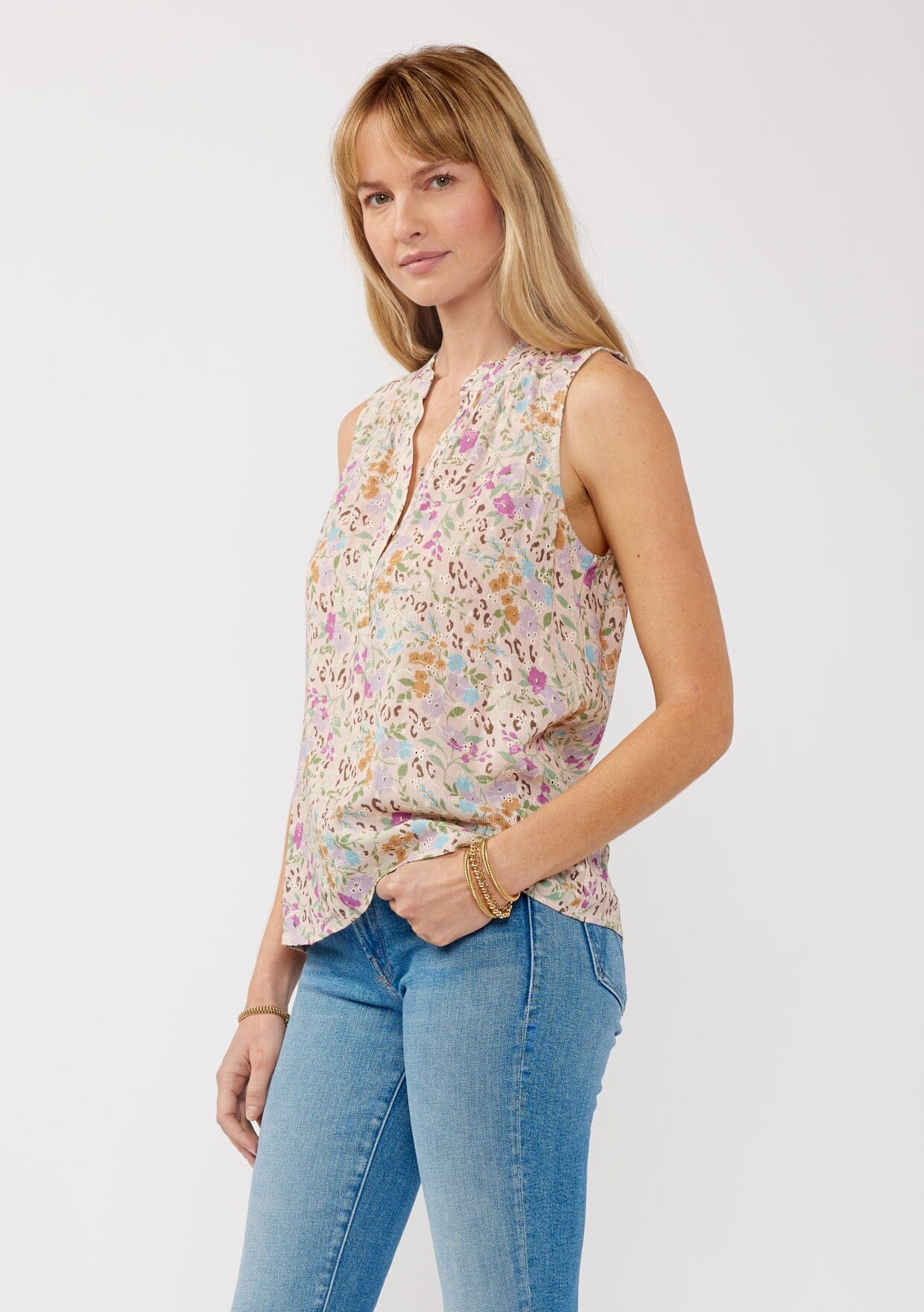 Blush Petal Tank Top