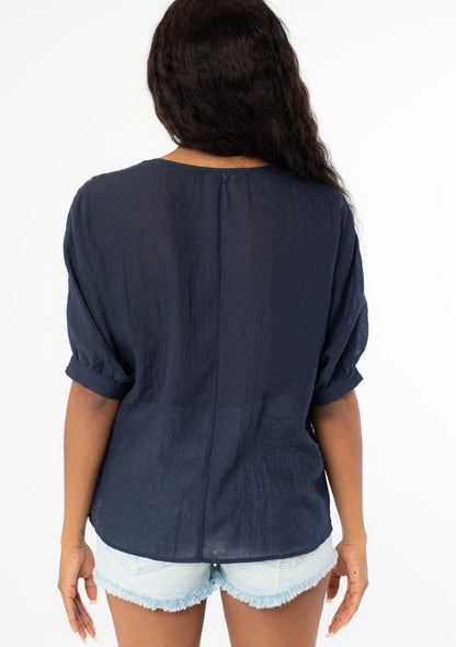 Whitley Embroidered Top