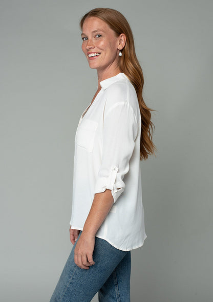 Shayla Button Front Shirt