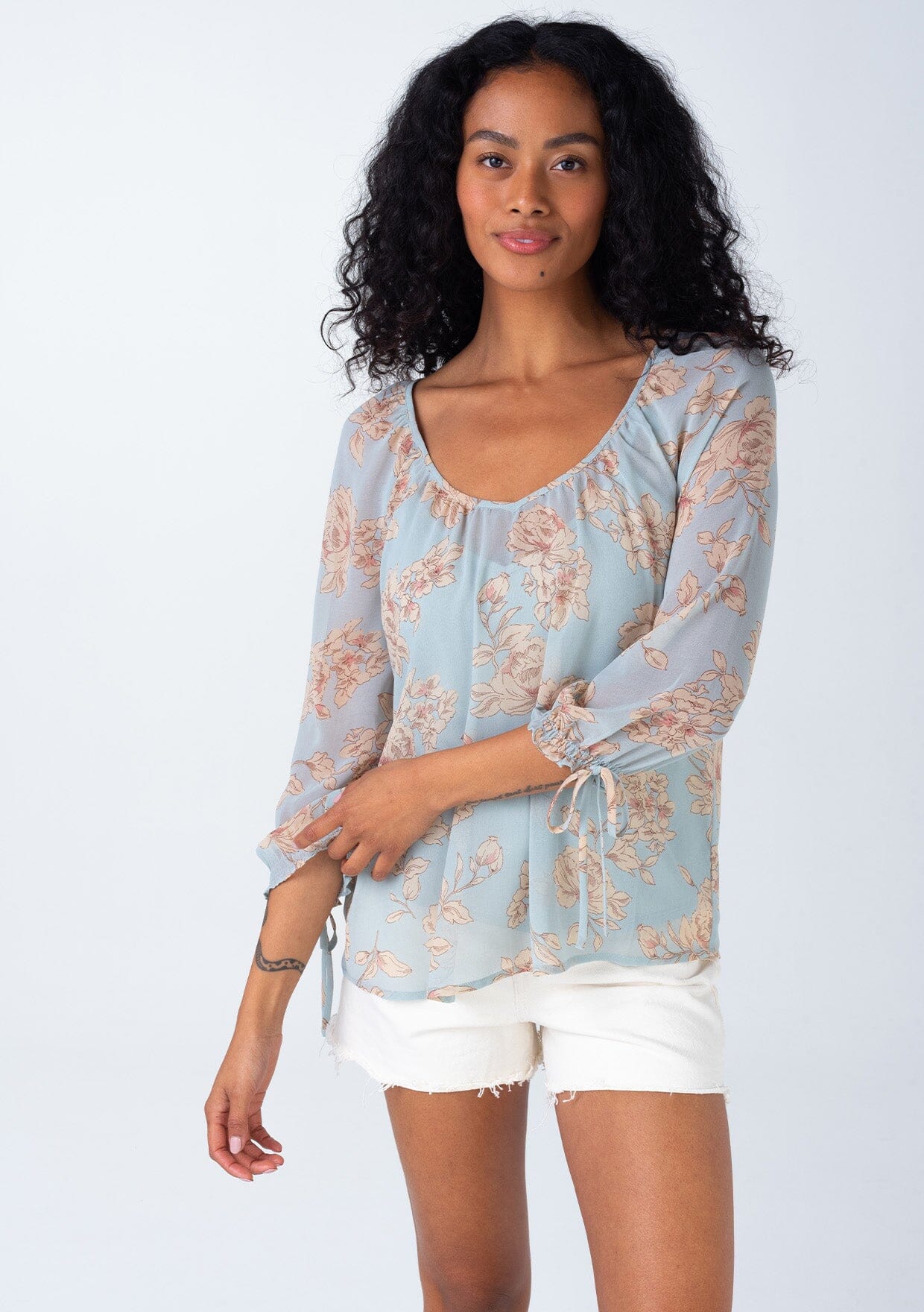 Riverside Floral Blouse