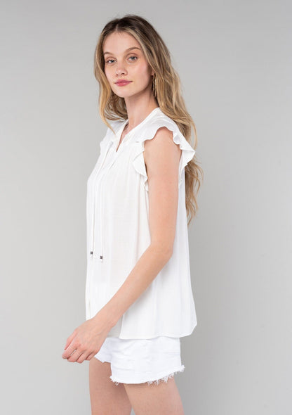 Canyons Flutter Sleeve Top