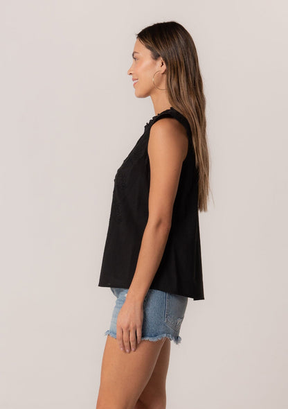 Hanna Embroidered Top