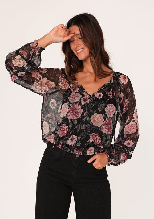 Rajana Floral Blouse