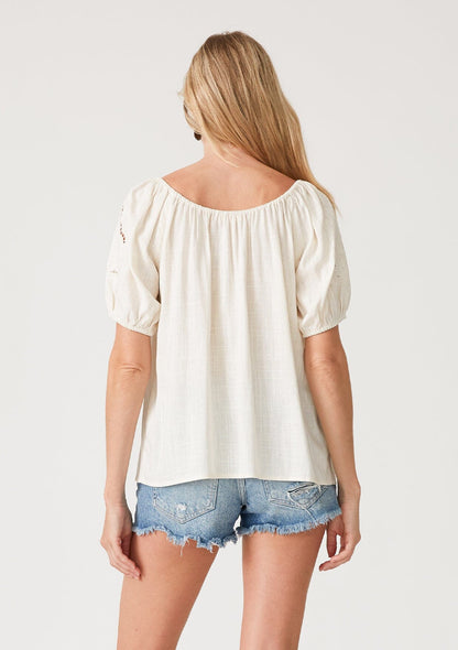 Calla Embroidered Top
