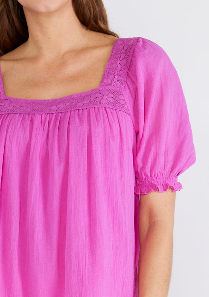 Sweet Talk Puff Sleeve Top