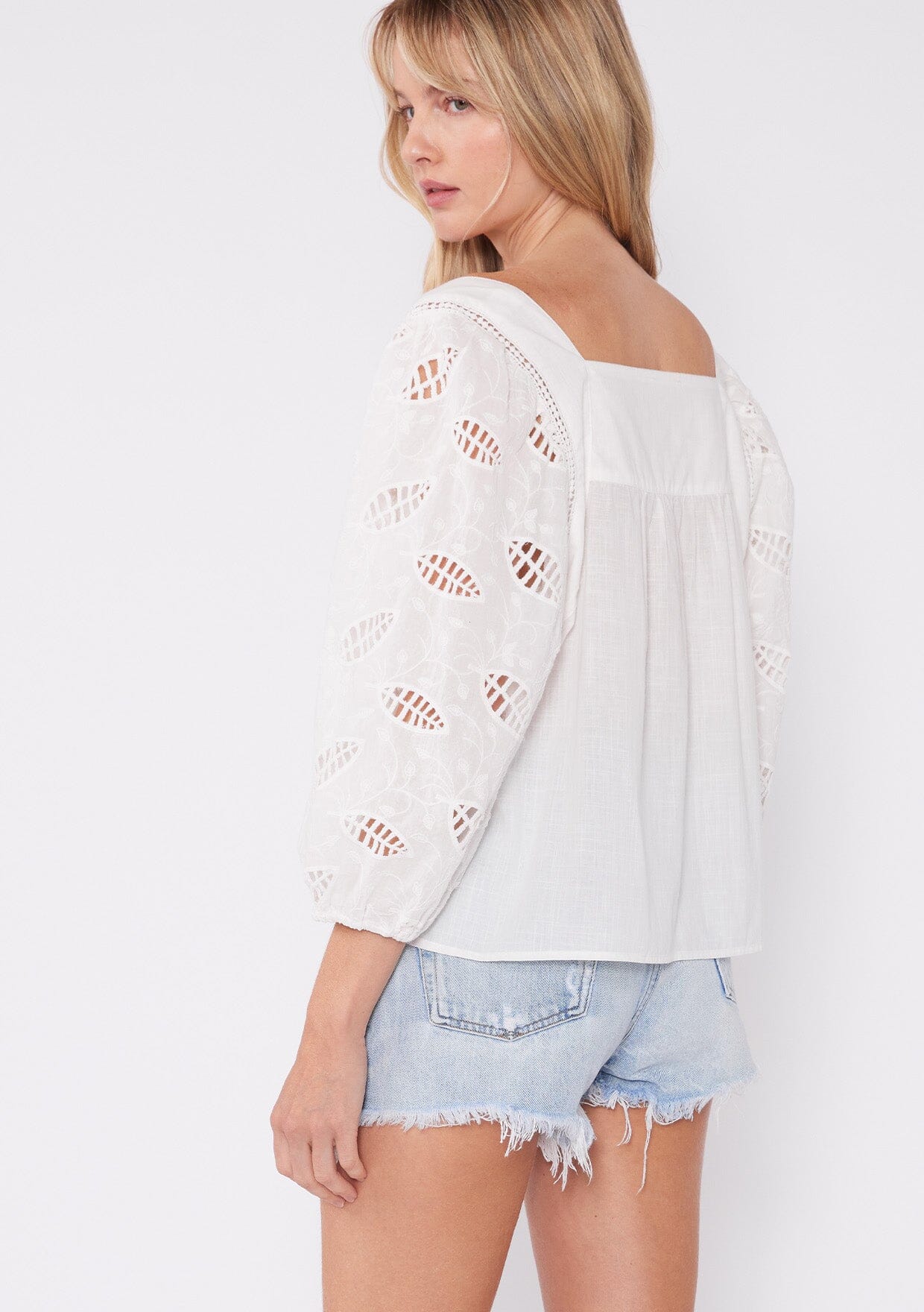 Tavi Embroidered Blouse