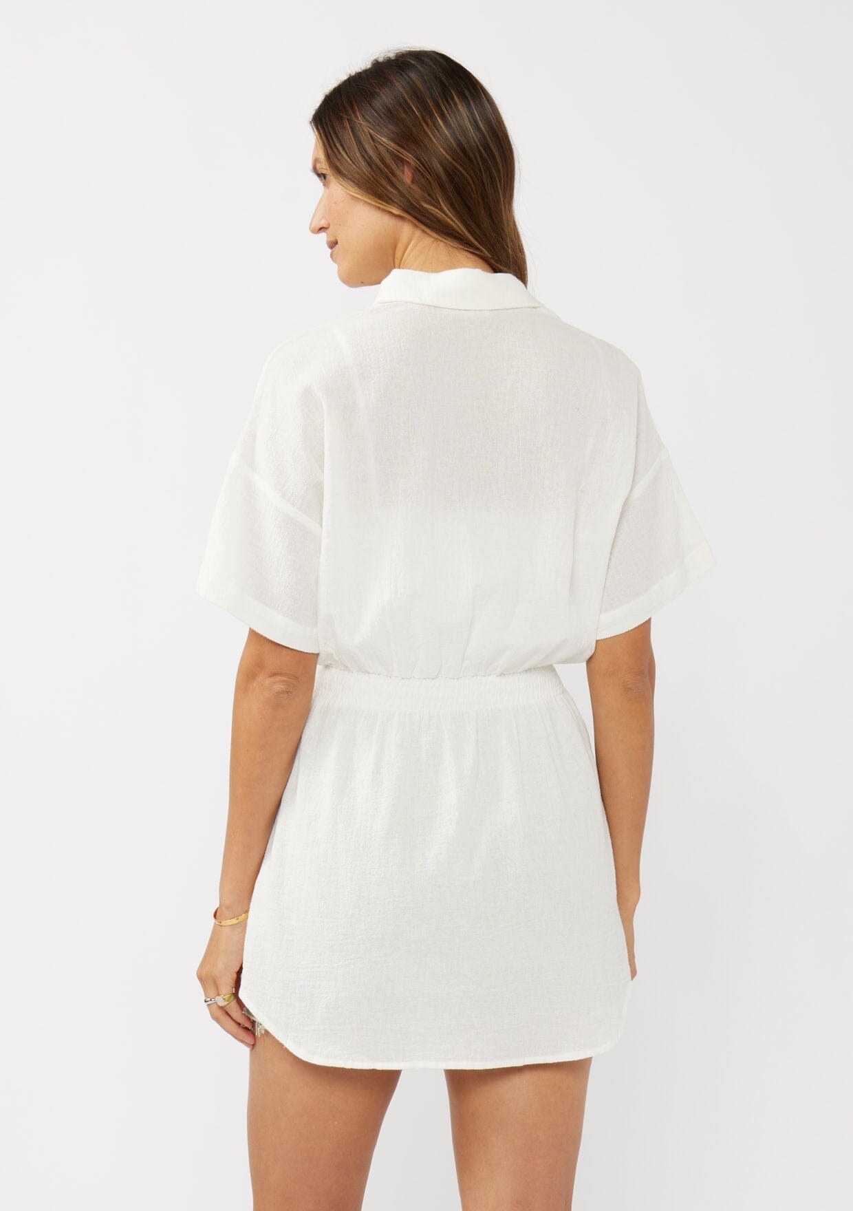 Palladia Smocked Tunic Top