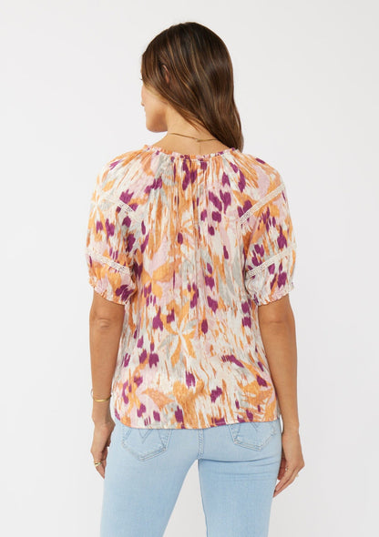 Terra Spice Floral Top