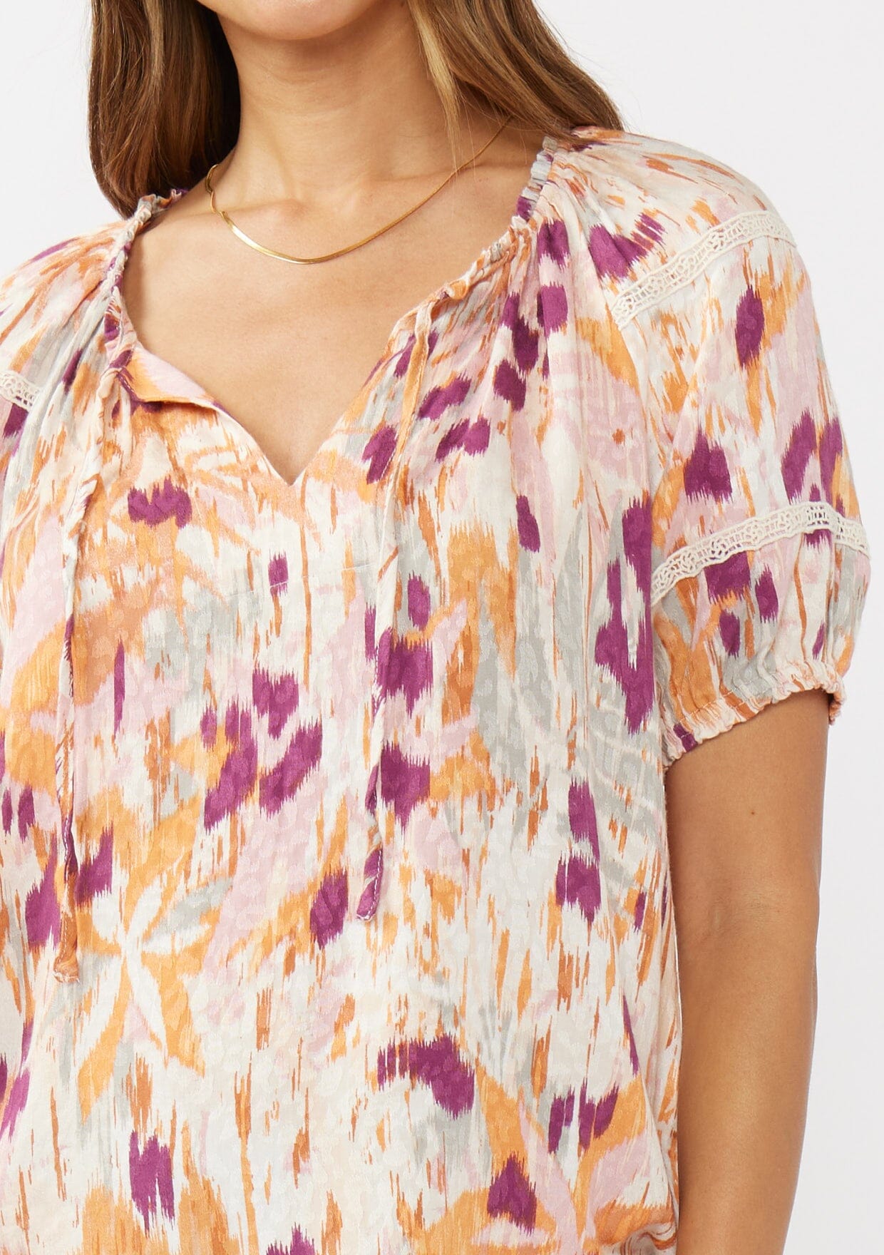 Terra Spice Floral Top