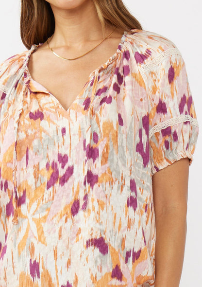 Terra Spice Floral Top