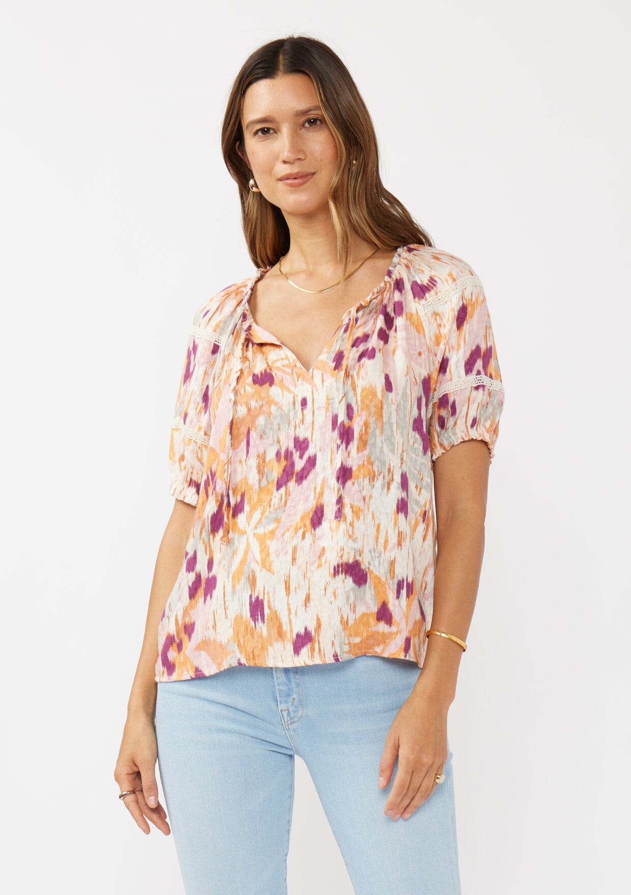 Terra Spice Floral Top