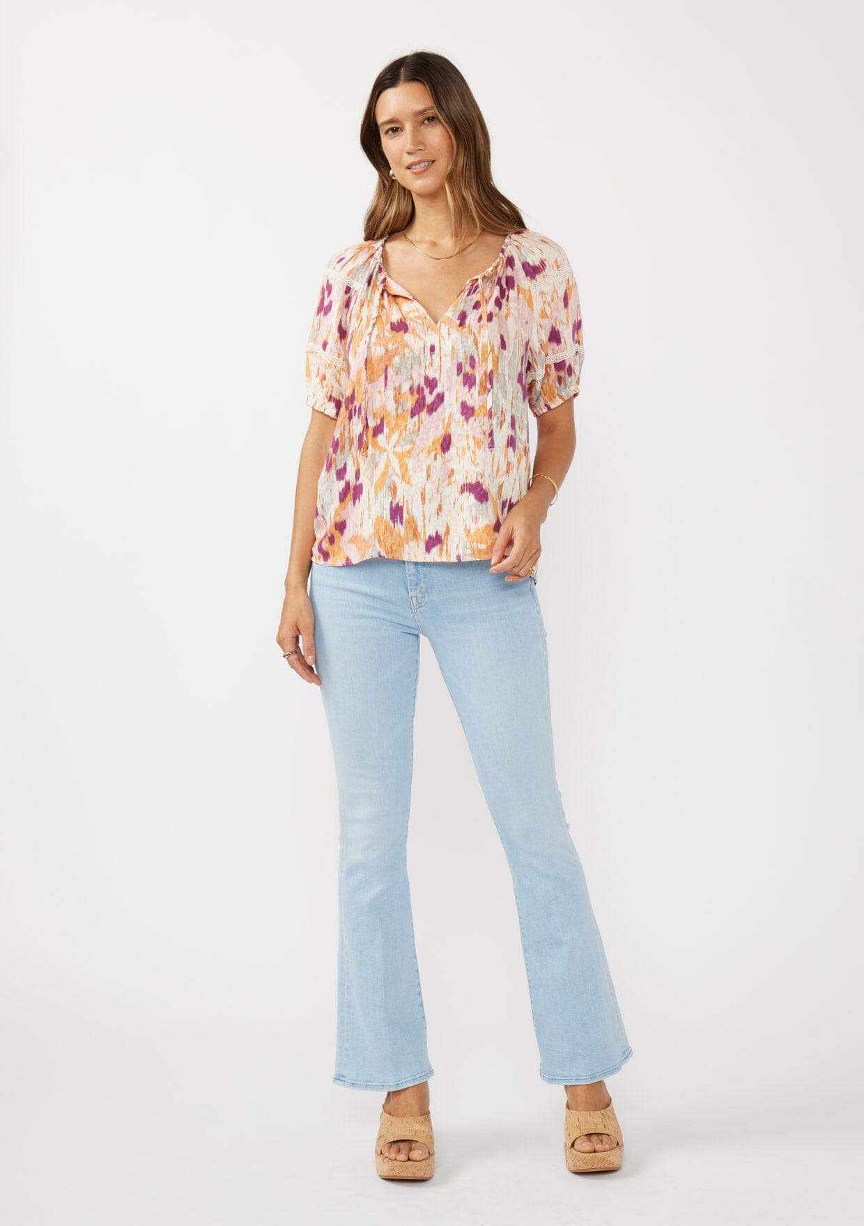 Terra Spice Floral Top