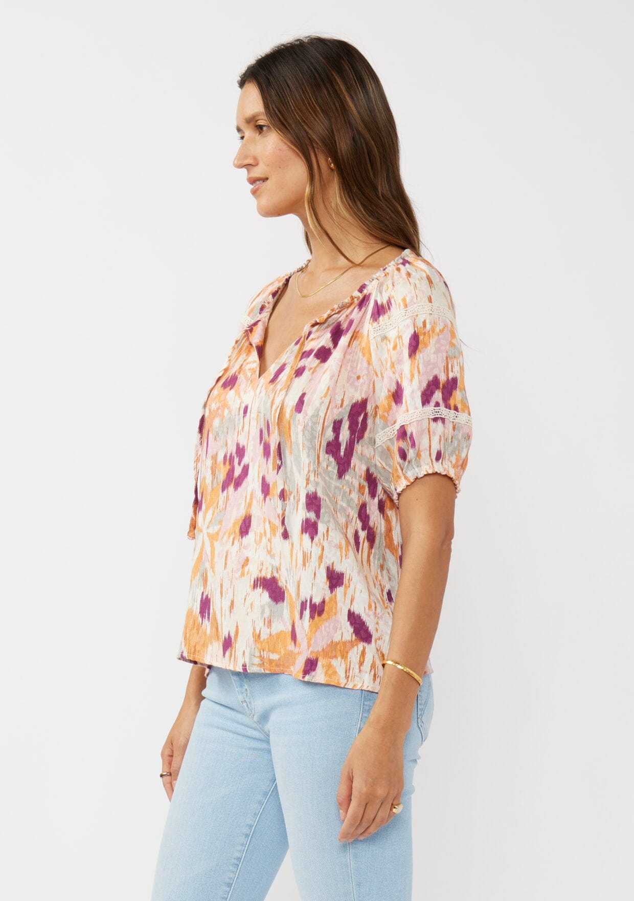 Terra Spice Floral Top