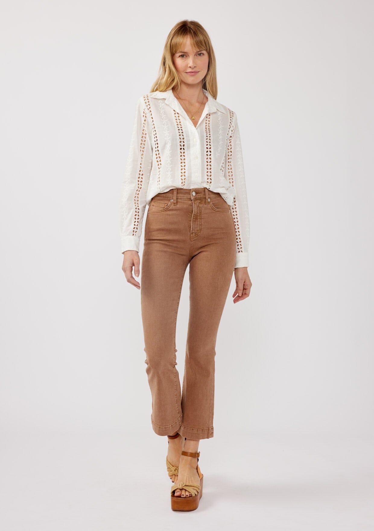 Beachfront Eyelet Shirt