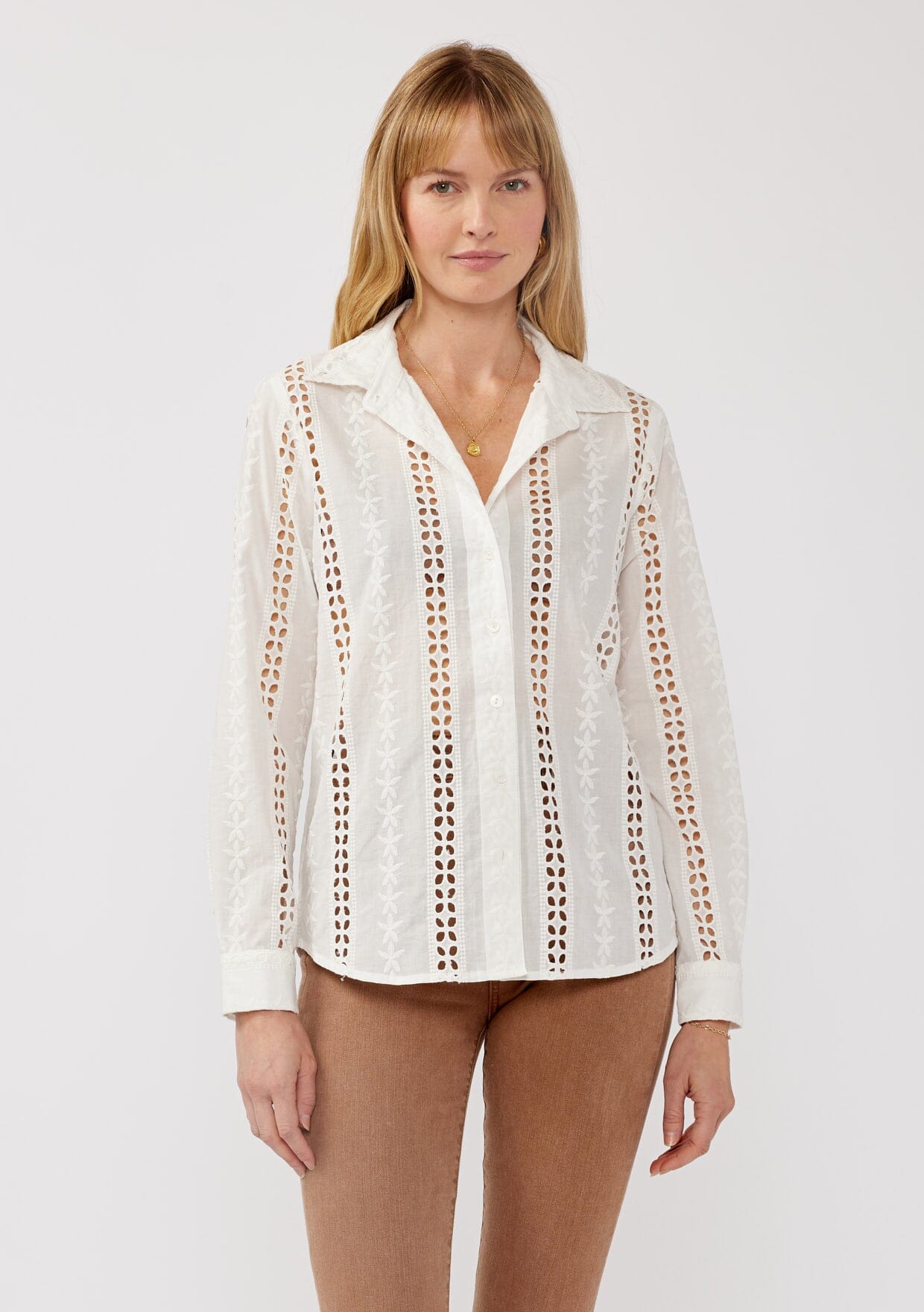 Beachfront Eyelet Shirt
