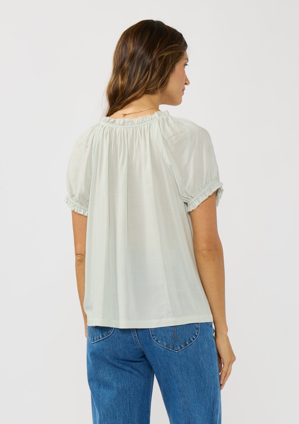 Lila Puff Sleeve Top
