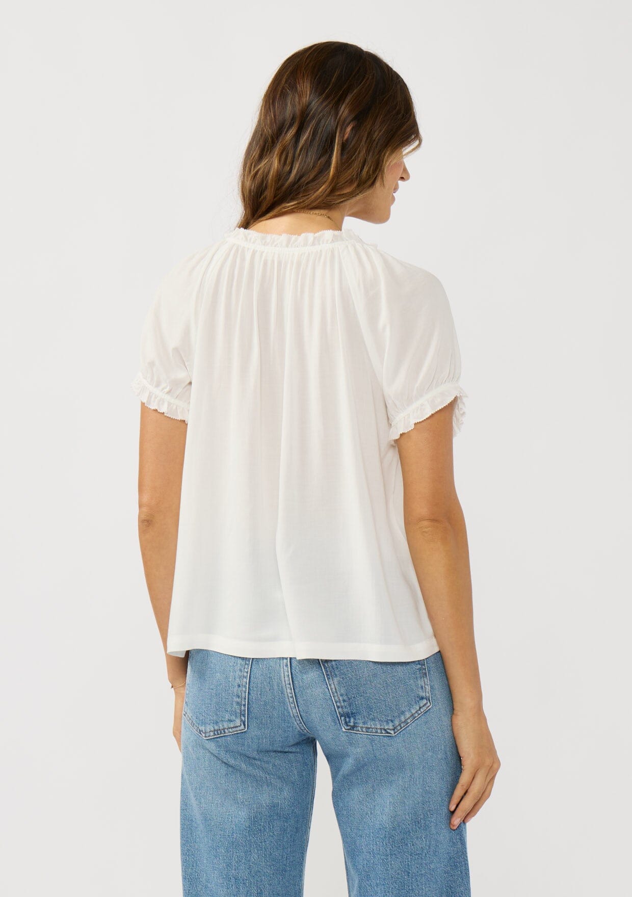 Lila Puff Sleeve Top