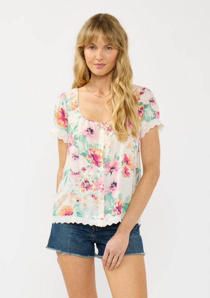 Keila Floral Top