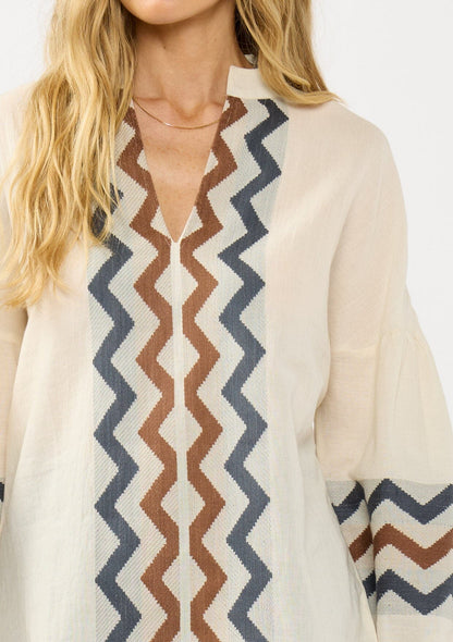 Aluna Jacquard Blouse