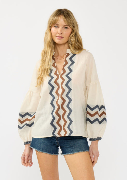 Aluna Jacquard Blouse
