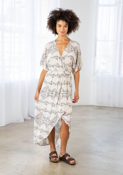 Acacia Floral Midi Dress