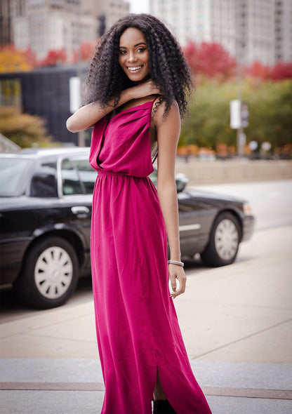 Dream A Little Dream Backless Maxi Dress