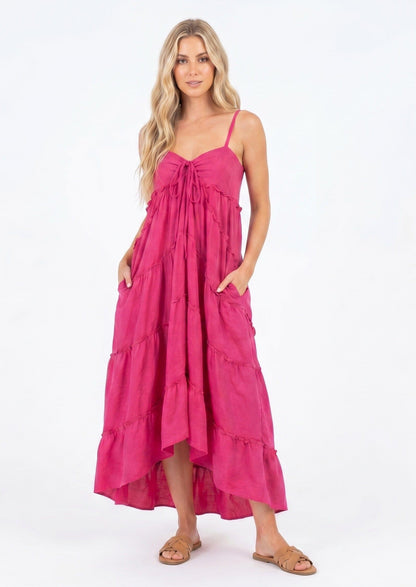 Wavelength Tiered Maxi Dress