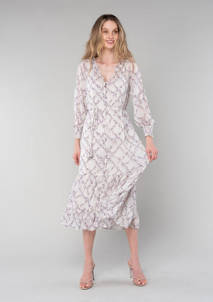 In The Garden Midi Dress