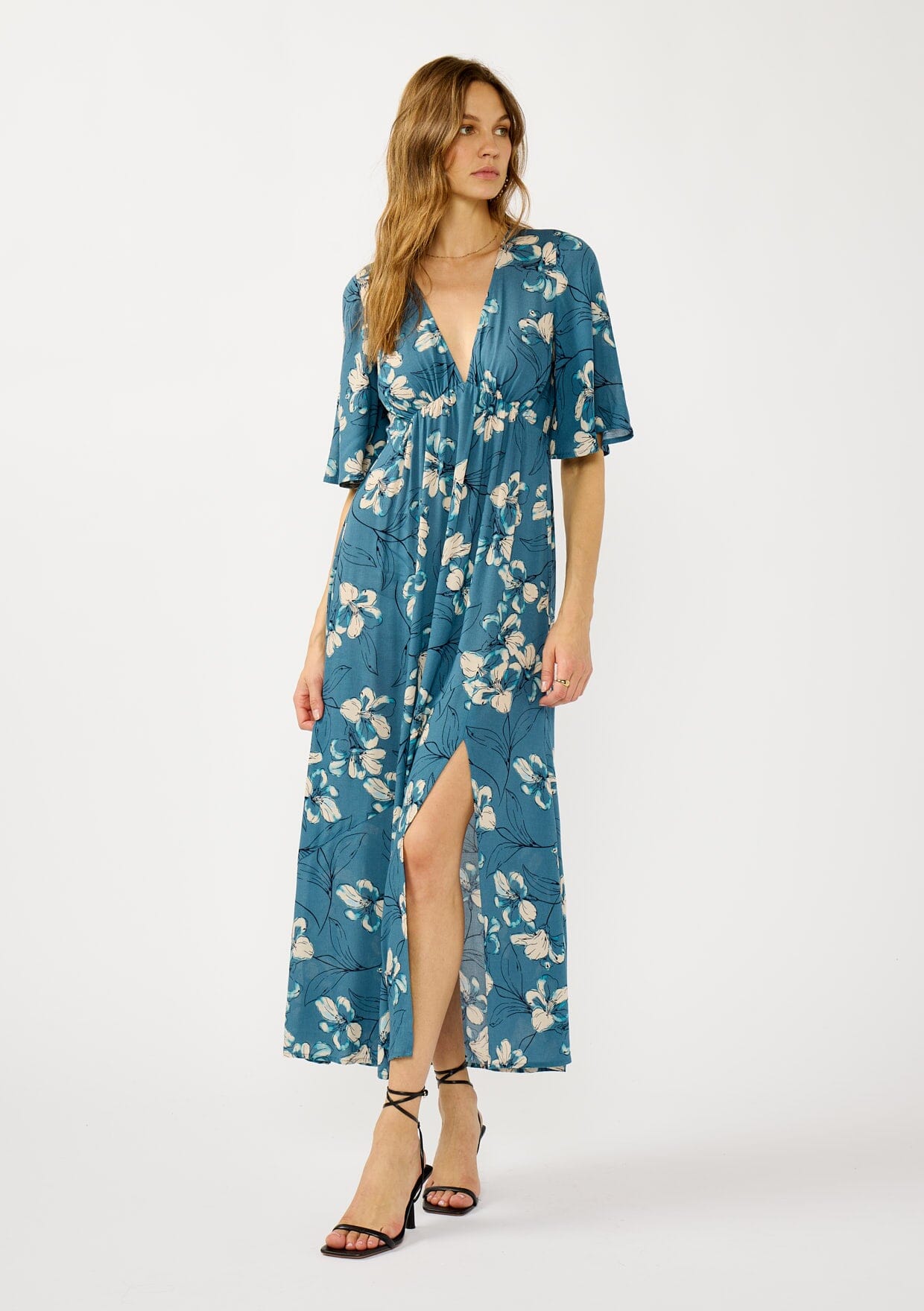 Trailing Blossom Maxi Dress