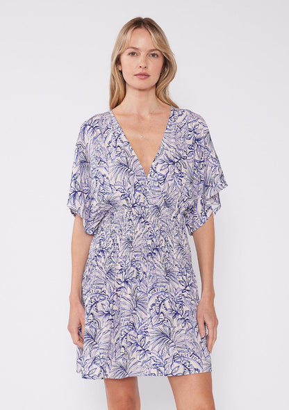 Jordyn Smocked Mini Dress