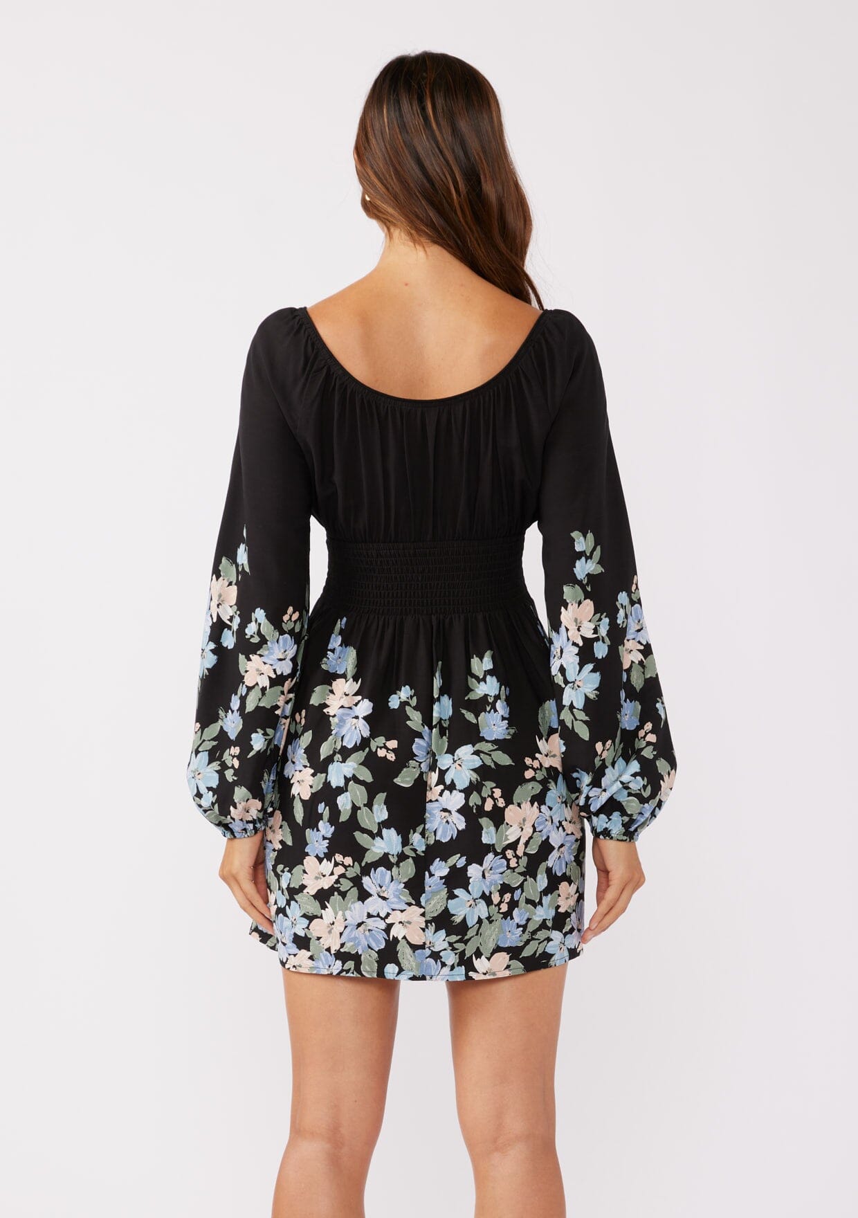 Yours Truly Floral Mini Dress
