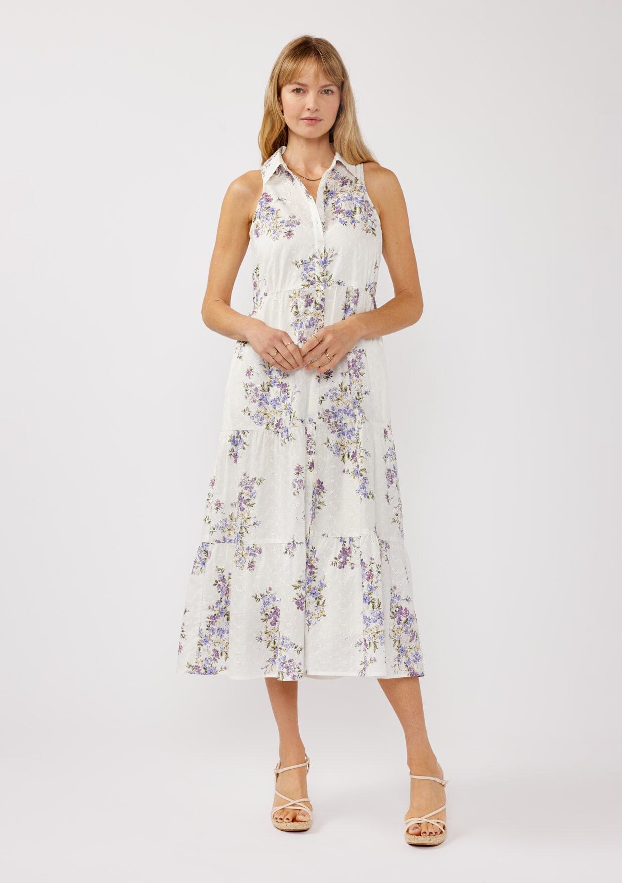 Celia Floral Midi Dress