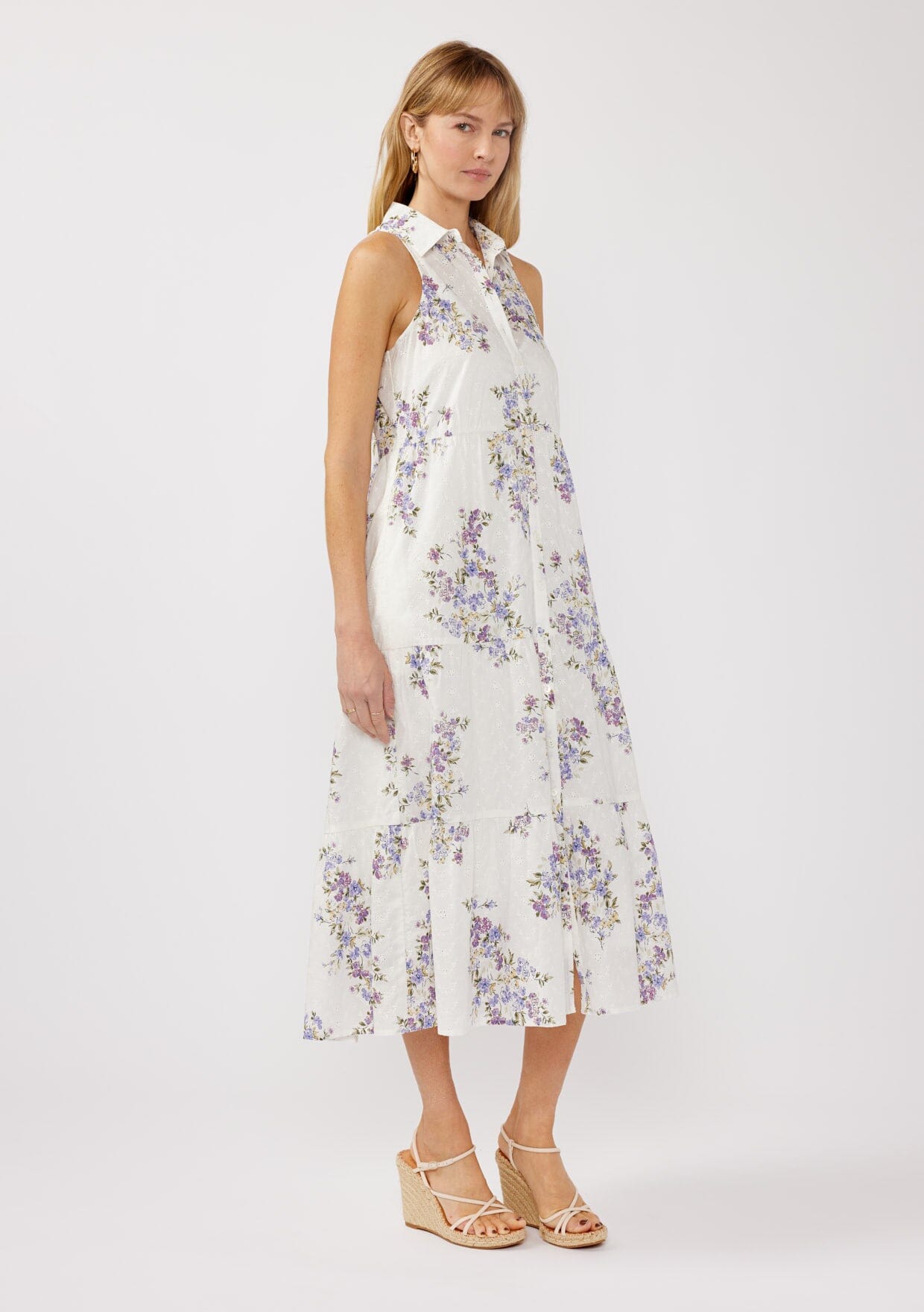 Celia Floral Midi Dress