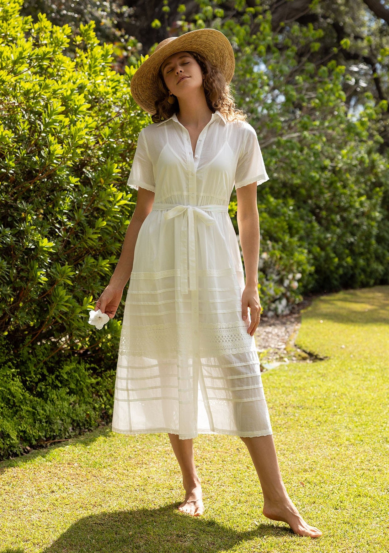 Endless Dream Midi Shirt Dress
