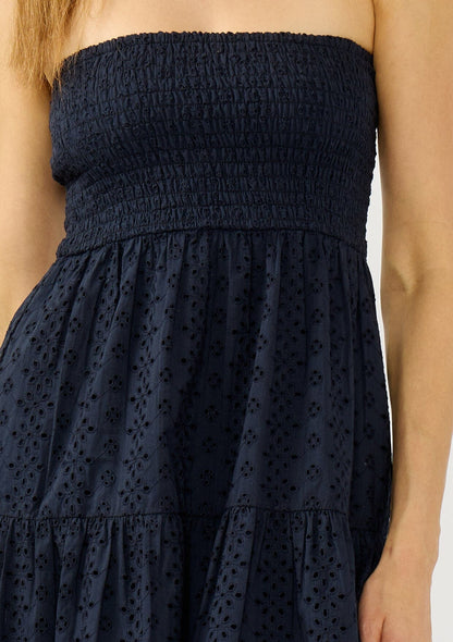 Mabel Eyelet Midi Dress