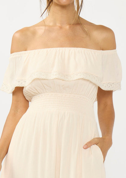 Lia Off Shoulder Maxi Dress