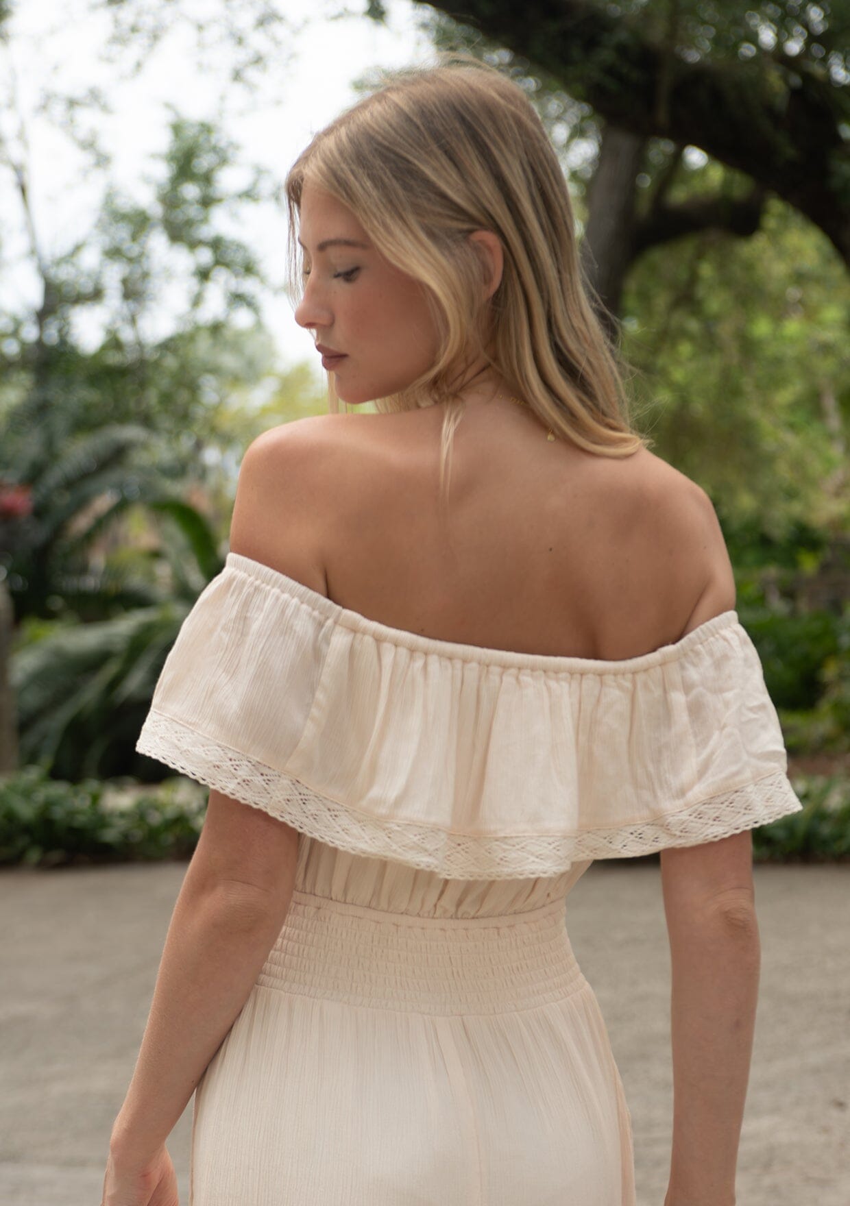 Lia Off Shoulder Maxi Dress