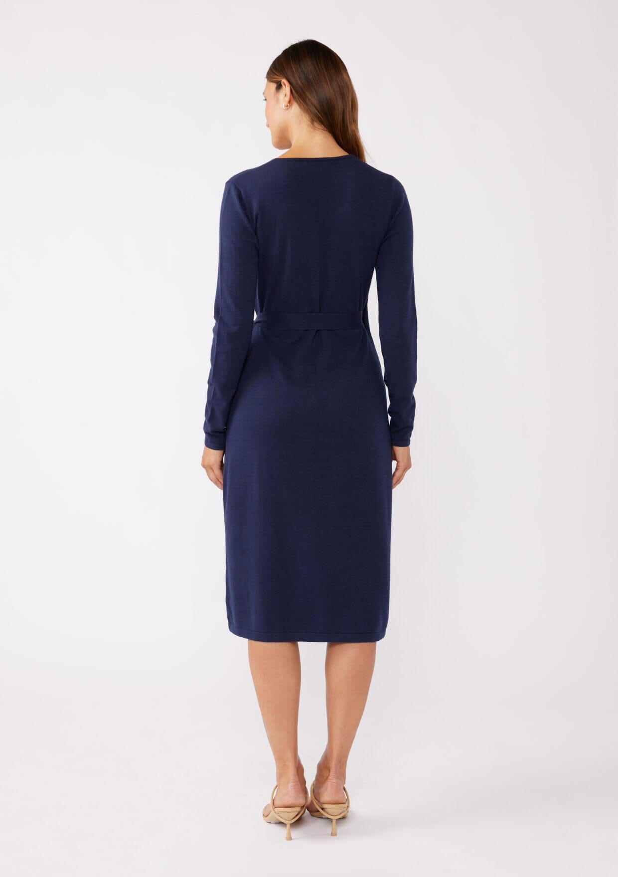 Socialite Sweater Wrap Dress