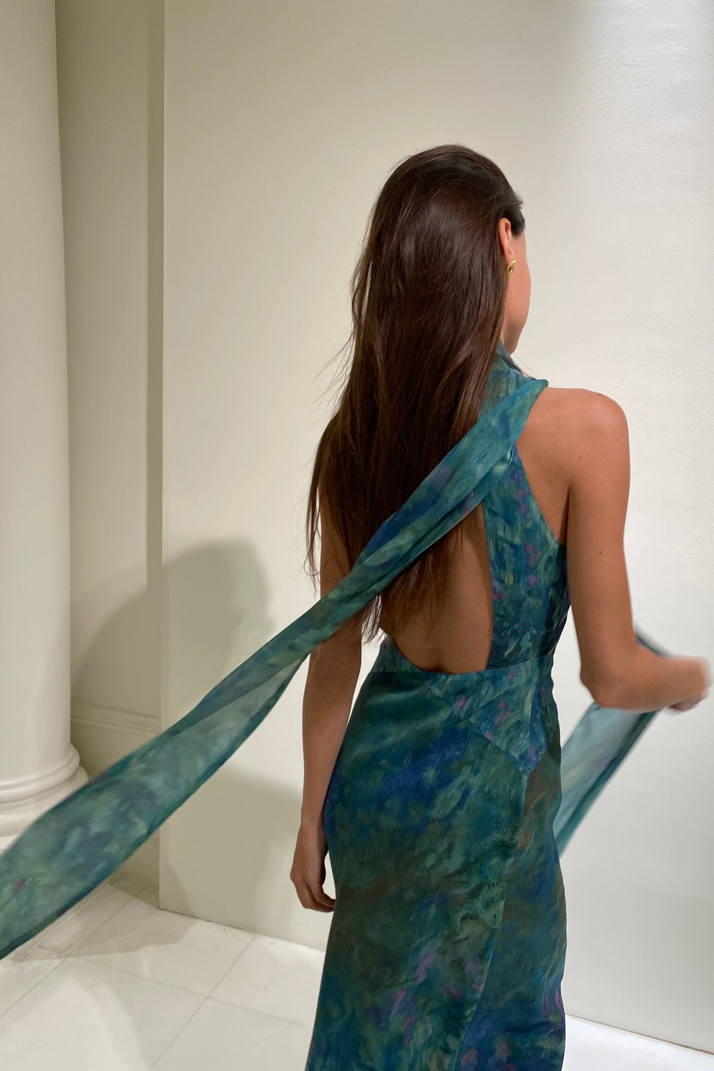 Monet Dress — Irises