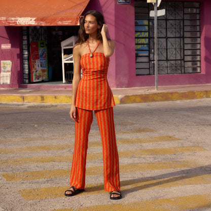 Liss Pants In Papaya