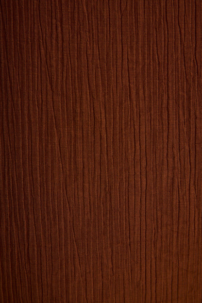 Iris Terracotta Shift Mini Dress
