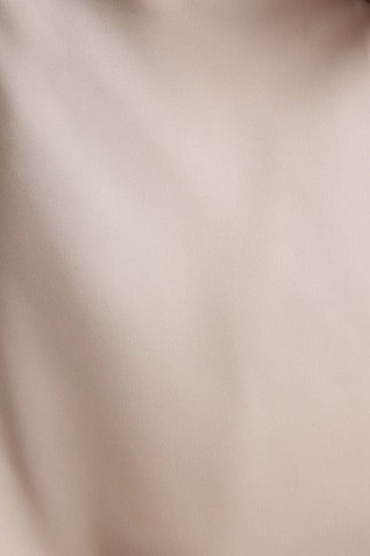 Jada Cream Satin Halter Top