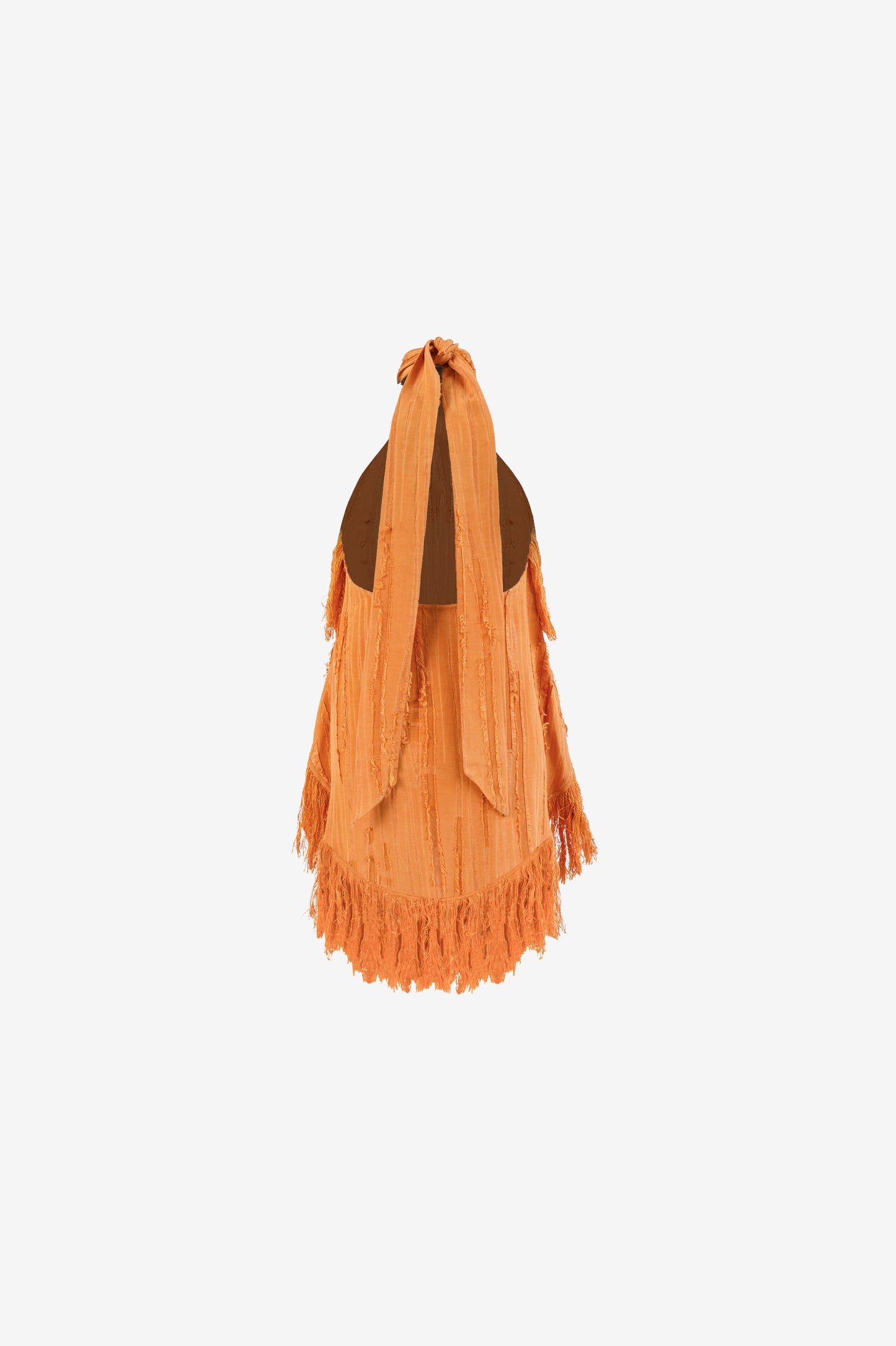 Jones Fringe Top — Orange