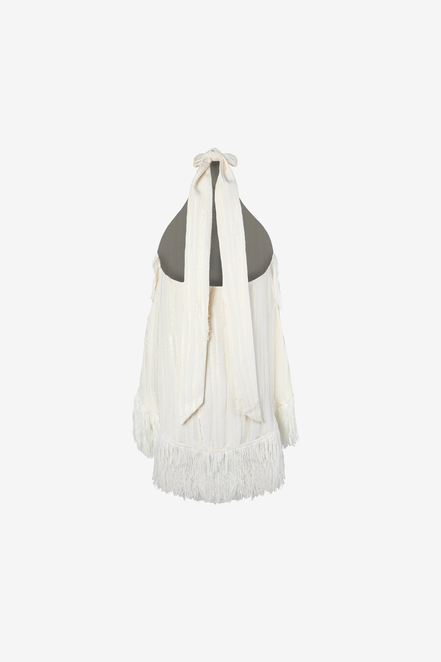 Jones Fringe Top — Ivory