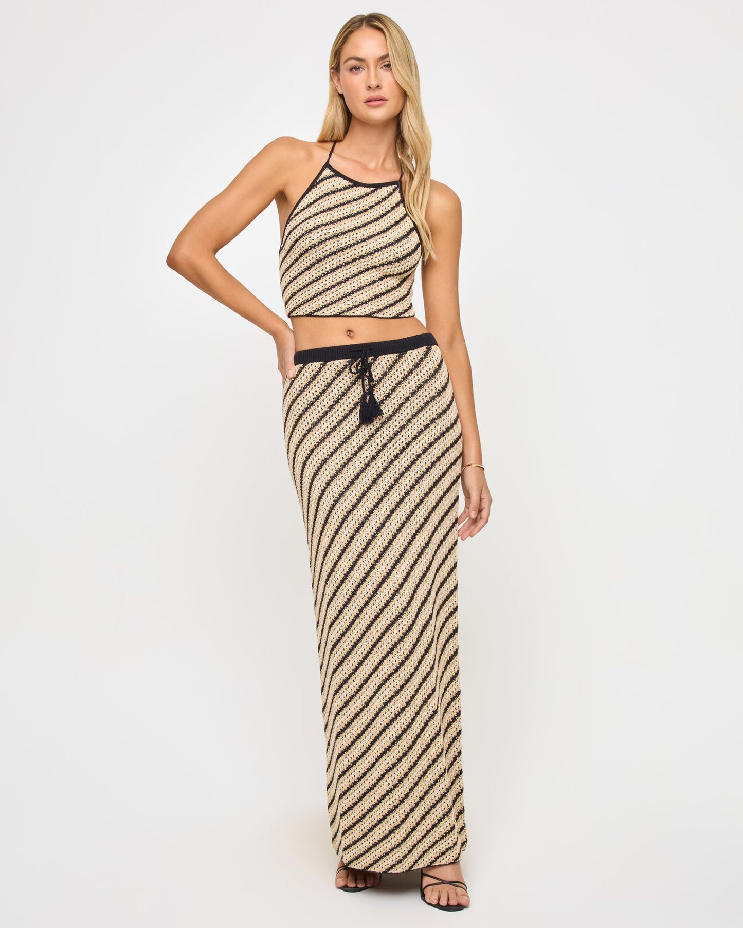 La Bianca Top - Tip the Scales Stripe
