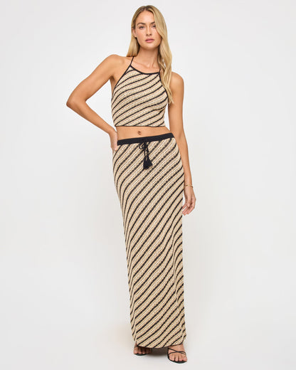 La Bianca Top - Tip the Scales Stripe