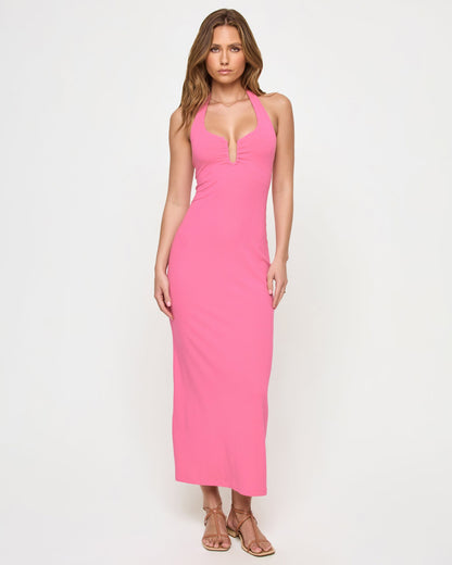 La Femme Dress - Begonia